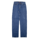 BASSE O2 Mens Jeans Blue Regular Straight W28 L32