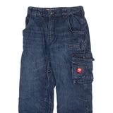 ENGELBERT STRAUSS Workwear Mens Jeans Blue Relaxed Straight W26 L27