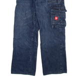 ENGELBERT STRAUSS Workwear Mens Jeans Blue Relaxed Straight W26 L27