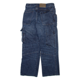 ENGELBERT STRAUSS Workwear Mens Jeans Blue Relaxed Straight W26 L27