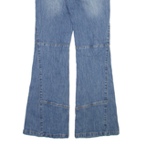 J GALT Womens Jeans Blue Regular Flared W28 L32