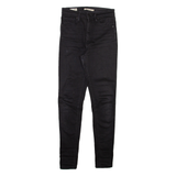 LEVI'S Mile High Premium Womens Jeans Black Slim Skinny W27 L30