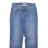LEVI'S 714 Womens Jeans Blue Regular Straight W28 L26