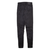 LEVI'S Mile High Big E Womens Jeans Black Slim Skinny W25 L29