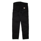CARHARTT WIP Womens Trousers Black Regular Straight W34 L34