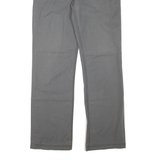 FAT FACE Womens Trousers Grey Regular Straight W32 L35