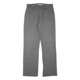 FAT FACE Womens Trousers Grey Regular Straight W32 L35