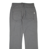 FAT FACE Womens Trousers Grey Regular Straight W32 L35