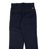 DICKIES Mens Trousers Blue Regular Straight W30 L30