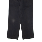 DICKIES Mens Trousers Black Regular Straight W32 L29