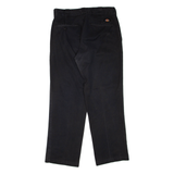 DICKIES Mens Trousers Black Regular Straight W32 L29