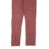 SELECTED HOMME Chino Mens Trousers Red Regular Skinny W30 L32