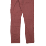 SELECTED HOMME Chino Mens Trousers Red Regular Skinny W30 L32