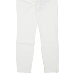 J.CREW Petite Womens Trousers White Regular Skinny W23 L25