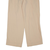 REISS Womens Trousers Beige Regular Wide-Leg W28 L29