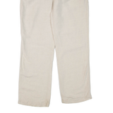 GAP Womens Trousers Beige Regular Straight Linen W34 L30