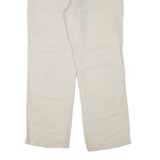 GAP Womens Trousers Beige Regular Straight Linen W34 L30