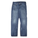 LEVI'S 514 Jeans Mens Blue Slim Straight Stone Wash W31 L30
