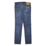 LEVI'S 510 Jeans Mens Blue Slim Skinny Stone Wash W29 L32