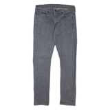 LEVI'S 510 Jeans Mens Grey Slim Skinny W28 L29