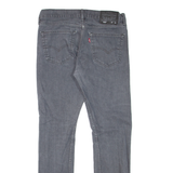 LEVI'S 510 Jeans Mens Grey Slim Skinny W28 L29