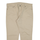LEVI'S 511 Mens Trousers Beige Slim Straight W40 L26