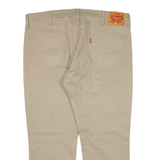 LEVI'S 511 Mens Trousers Beige Slim Straight W40 L26
