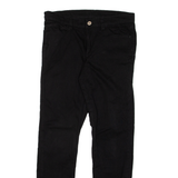 DICKIES Womens Trousers Black Slim Straight W28 L27