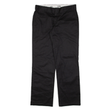 DICKIES 774 Womens Trousers Black Regular Straight W31 L31