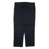 DICKIES Mens Trousers Blue Slim Tapered W34 L28