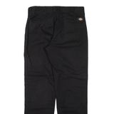 DICKIES Mens Trousers Black Regular Straight W28 L29