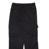 DICKIES Cargo Mens Trousers Black Regular Straight W30 L29
