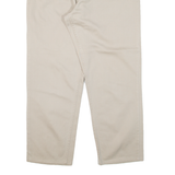 BLUE RIVER Mens Trousers Beige Relaxed Tapered W32 L28