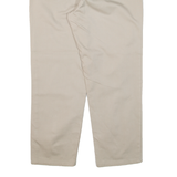 BLUE RIVER Mens Trousers Beige Relaxed Tapered W32 L28