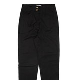 SANDRO Womens Trousers Black Regular Tapered W24 L27