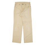 LEVI'S Mens Trousers Beige Regular Straight W30 L30