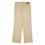 LEVI'S Mens Trousers Beige Regular Straight W30 L30