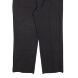 DAMART Womens Trousers Grey Regular Straight Wool W30 L25