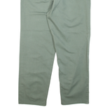 BLUE RIVER Mens Trousers Green Relaxed Straight W34 L27