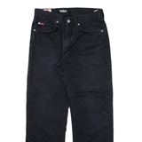 LEE COOPER Mens Trousers Black Regular Straight W30 L28
