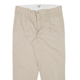 CARHARTT WIP Womens Trousers Beige Relaxed Tapered W32 L24
