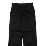 DICKIES 874 Workwear Mens Trousers Black Regular Straight W26 L28
