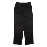 DOCKERS Khaki Mens Trousers Black Regular Straight W31 L32