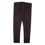 PEPE JEANS Mens Trousers Black Slim Tapered W34 L32
