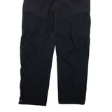 ON CLOUD Mens Trousers Black Relaxed Straight W38 L32