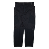 ON CLOUD Mens Trousers Black Relaxed Straight W38 L32