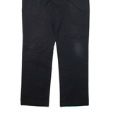 DICKIES Mens Trousers Black Regular Straight W32 L32