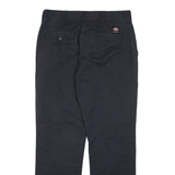 DICKIES Mens Trousers Black Regular Straight W32 L32