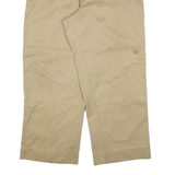 DICKIES Mens Trousers Beige Regular Straight W36 L27