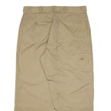 DICKIES Mens Trousers Beige Regular Straight W36 L27